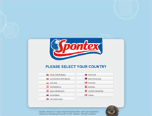 Tablet Screenshot of ovh.spontex.com